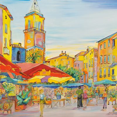 Le marché de Pézenas