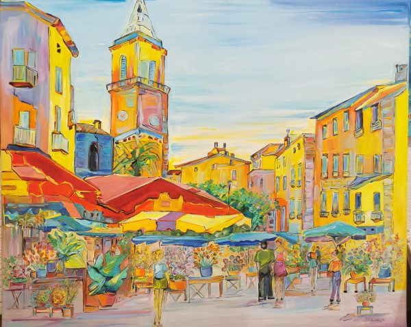 Le marché de Pézenas