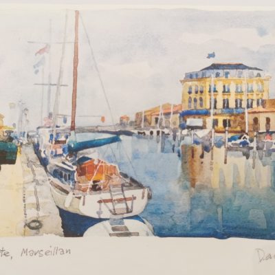 Le port, Marseillan
