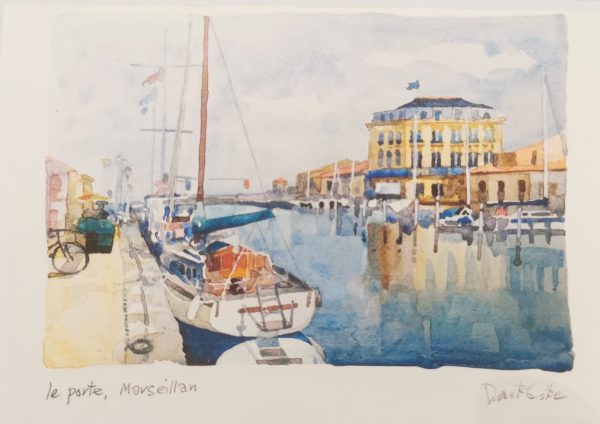 Le port, Marseillan