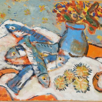 Le vase bleu