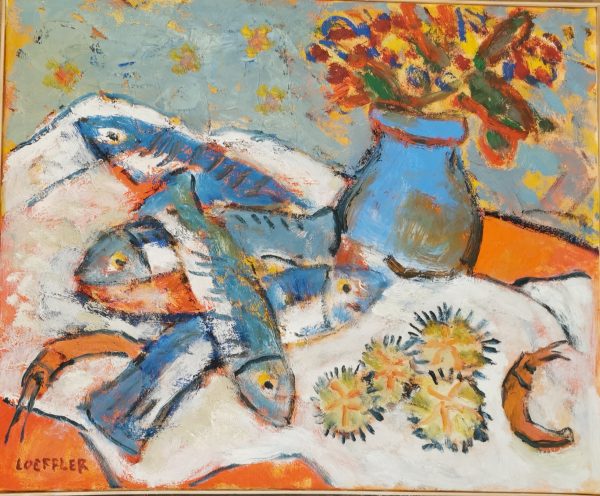 Le vase bleu