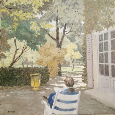 Lecture au jardin