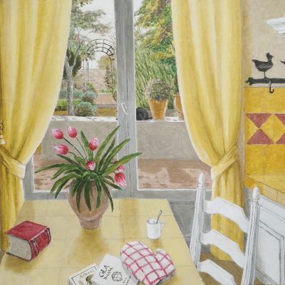 La cuisine à four-le chat