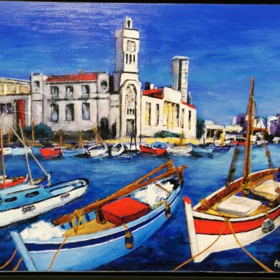 Les maisons de la mer, Sète....