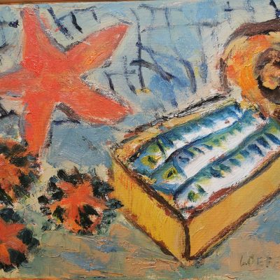 sardines, étoile de mer