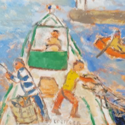 L'entrée du port